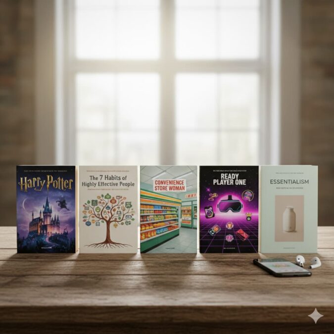 中級者向け夢中になれる洋書オーディオブック5選