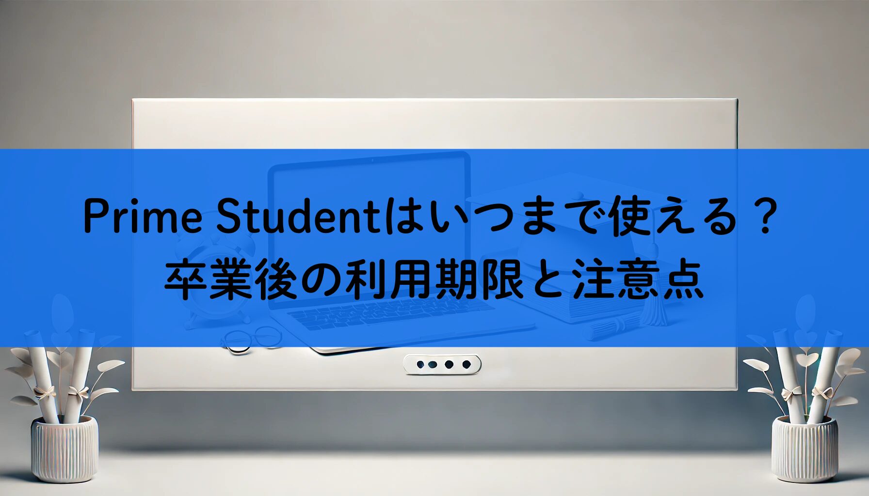 Prime Studentはいつまで使える？卒業後の利用期限と注意点