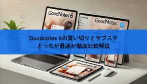 Goodnotes 6の買い切りとサブスクどっちが最適か徹底比較解説