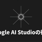 Google AI Studioでできることを象徴する導入スライド