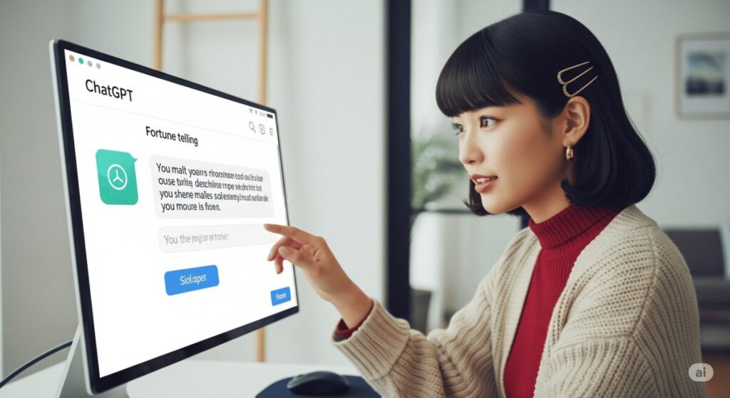 基本的なChatGPGTを使った占いプロンプト