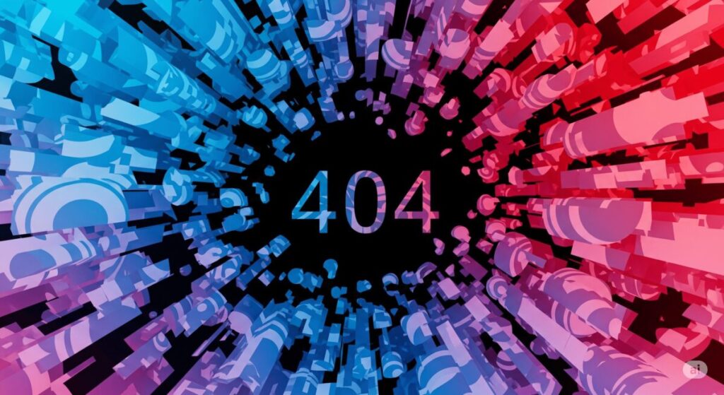 バックアップ中に404エラーが表示されたら