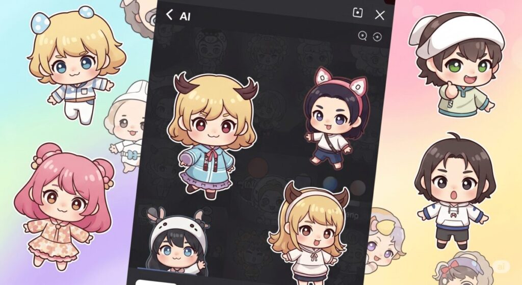 ちびキャラLINEスタンプメーカーAIとは