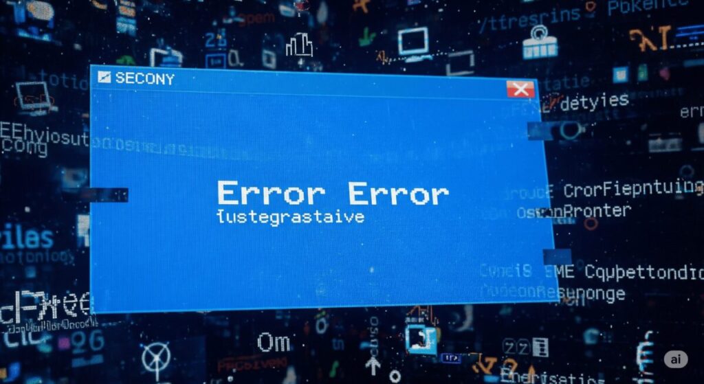 エラー表示が出た時の対処法