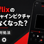 Netflixでピクチャインピクチャができなくなった場合の原因と対処法を示すイメージ画像