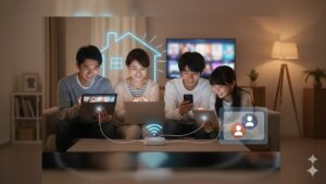 Netflix共有の仕方と注意点｜家族以外との共有は可能？