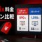 Netflixの広告つきスタンダード890円、スタンダード1,590円、プレミアム2,290円の料金と特徴を比較したイメージ画像