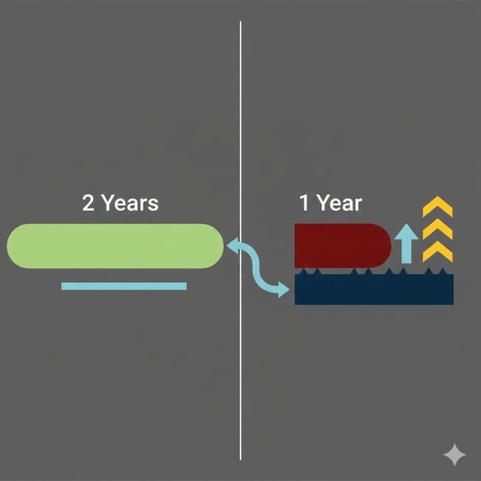 契約期間が1年に短縮される罠