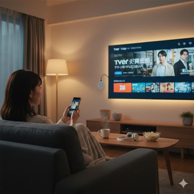 TVerがクロームキャストで見れなくなった原因と対処法