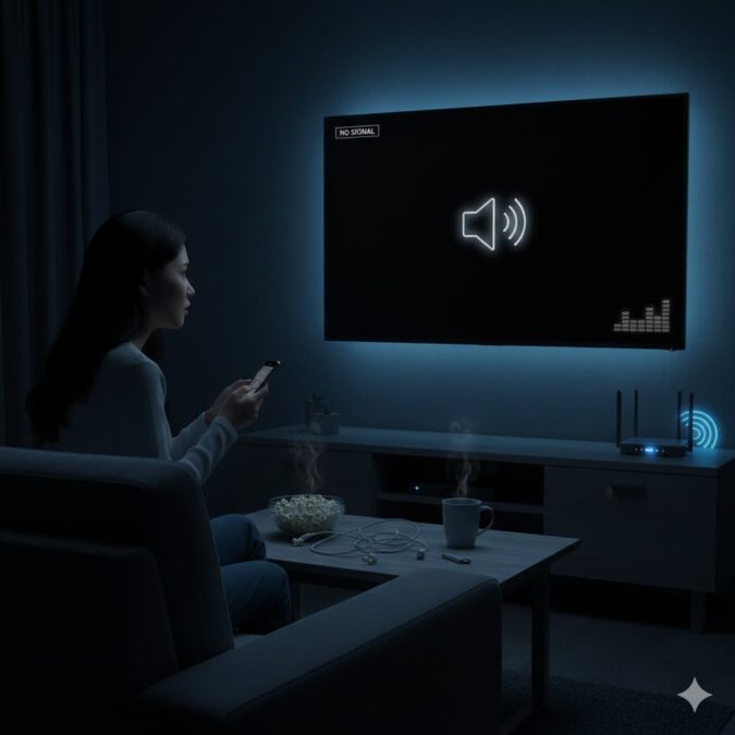 黒い画面で音だけ出る時の原因