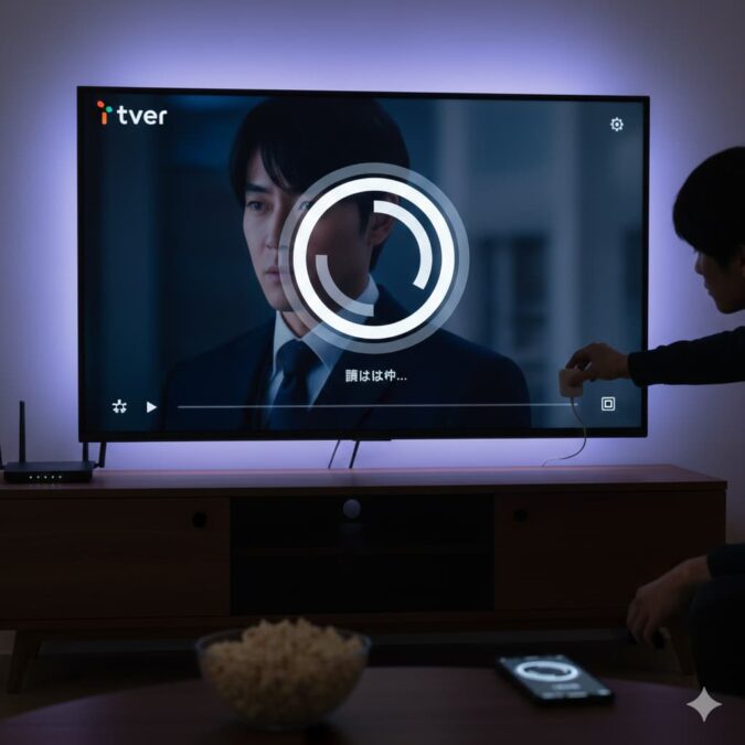 画面がくるくるしてつながらない