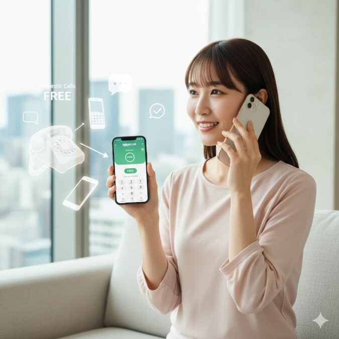 Rakuten Link利用で国内通話料が無料